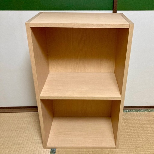 オフィス　収納家具 カラーボックス中古美品 カラーボックス2段 (パン) 大蔵谷の収納家具《カラーボックス》の中古