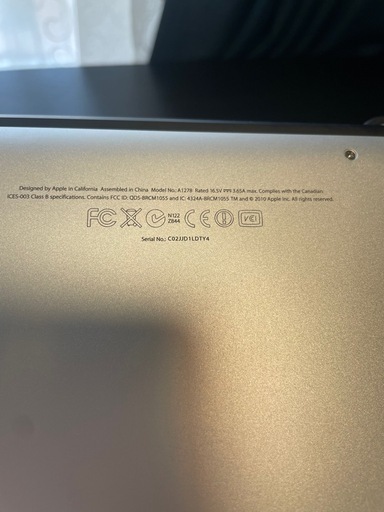 MacBook Pro A1278 16GB SSD512GB