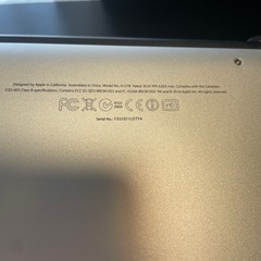 MacBook Pro A1278 16GB SSD512GBの画像