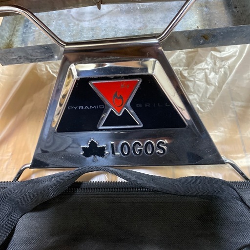 ⚫︎ロゴスピラミッドグリルＬ中古⚫︎トング2本付⚫︎