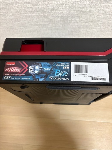 〔新品未使用〕マキタ 40v 2.5mAh インパクトドライバ　TD002GRDX