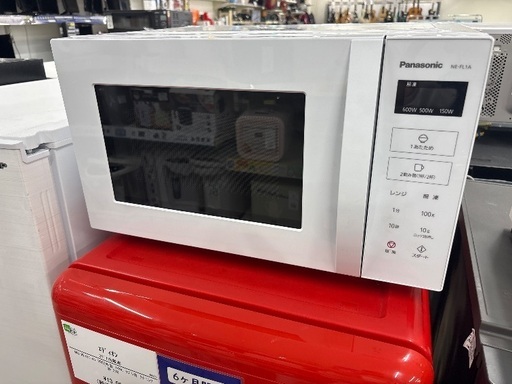 安心の6ヶ月保証付！Panasonicの電子レンジ【トレファク堺福田店】