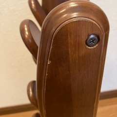 スリッパラック(木製)の画像