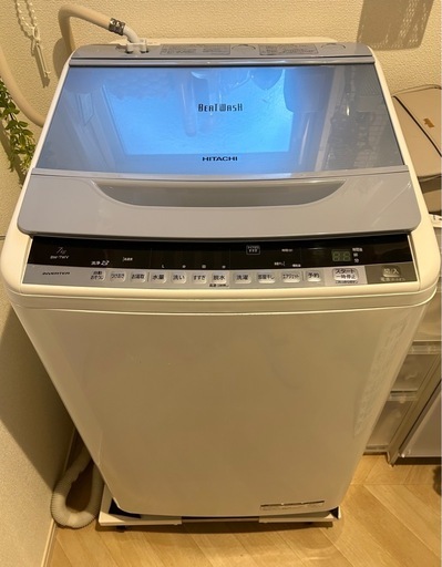 HITACHI 縦型洗濯機　7kg　