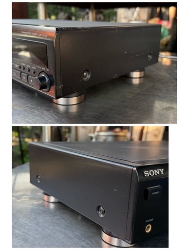 未確認通電のみ　SONY ソニー　 フルサイズ　高級機　高音質　CDプレーヤー　プレーヤ　CDデッキ　CDP-XE700