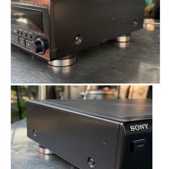 未確認通電のみ　SONY ソニー　 フルサイズ　高級機　高音質　CDプレーヤー　プレーヤ　CDデッキ　CDP-XE700の画像