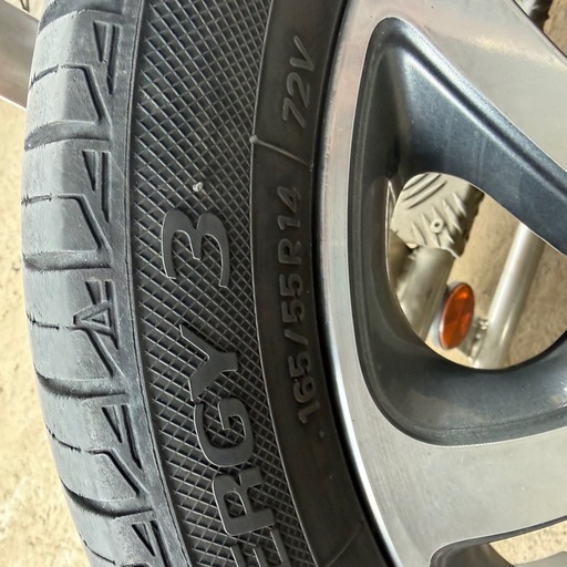 165/55R14★夏タイヤ★TOYOTIRE★純製アルミホイール