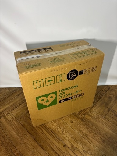 ◆大阪ガス◆ガスファンヒーター◆都市ガス◆140-5732◆GFH-2401S-W2◆元箱付き◆ノーリツ◆暖房器具◆