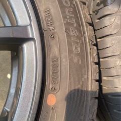 165/60R15タイヤホイールの画像