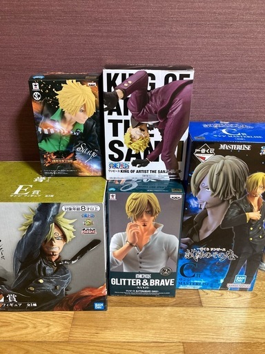 ワンピース　サンジ　フィギュア　6種セット