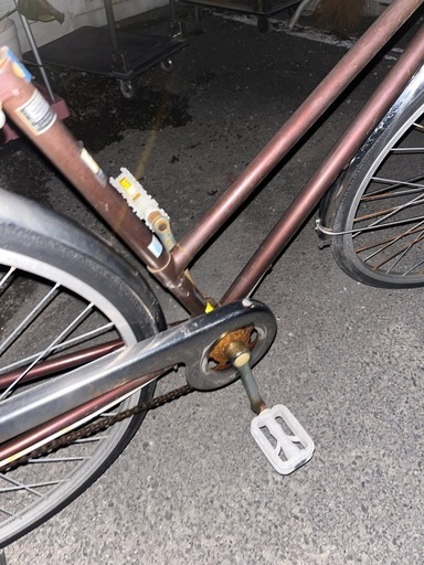放【交通に便利！どこへでも！】自転車ブラウン 放【交通に便利！どこへでも！】自転車ブラウン (たかぷれみあむ) 西