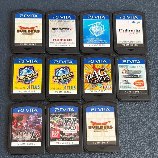 PS Vita ゲームソフト　11本セット
