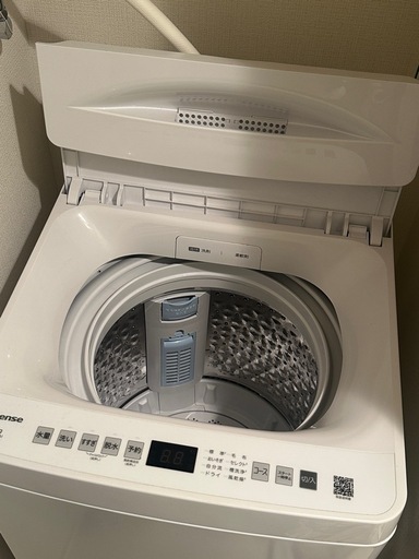 ★ジモティ割引あり★洗濯機 ハイセンス HW-K70J 2024年製 ※当店6ヶ月保証 洗濯機 ハイセンス HW-K70J 7kg (sy k) 都庁前の生活家電《洗濯機》の