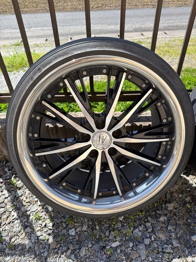 19インチ 社外ホイール 4本セット 225/35R19付き（タイヤ交換前提）