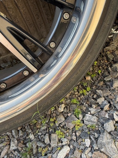 19インチ 社外ホイール 4本セット 225/35R19付き（タイヤ交換前提）