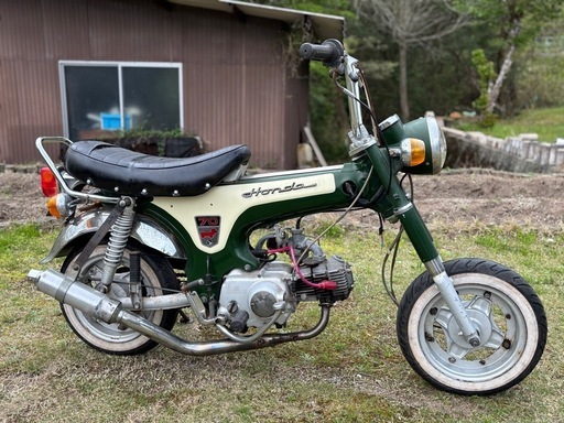 バイクシーズン到来! HONDA ダックス70改88cc実働車両
