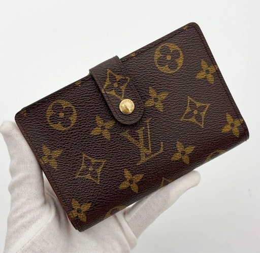 LOUIS VUITTON ルイヴィトン モノグラム ポルトフォイユ ヴィエノワ 二つ折りがま口財布 コンパクト財布