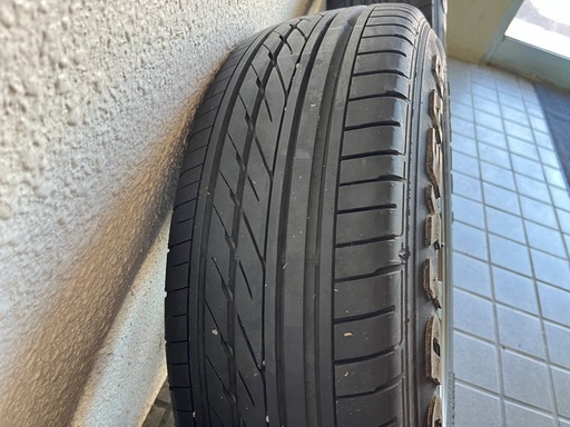 夏タイヤ＋アルミホイール 4本 215/60R17 GOODYEAR 2019年製 手渡し
