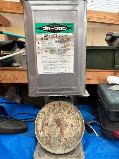 GRトップ溶剤9キロ弱