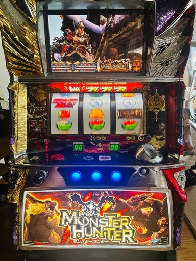 パチスロ実機　初代モンスターハンター