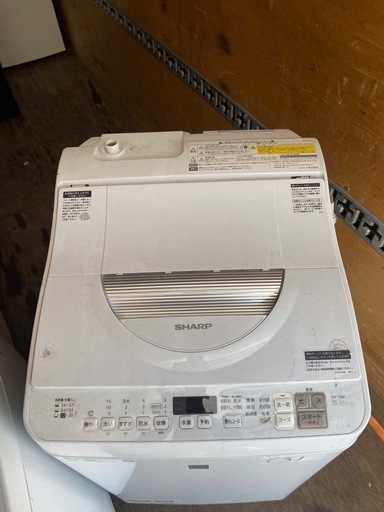 NO C31?福岡市内配送設置無料✨?洗濯乾燥機 シャープ 一人暮らし 洗5.5kg・乾3.5kg 2019年