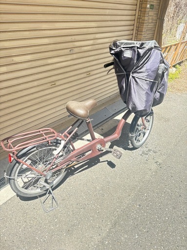 美品　オートライト　２０インチ　子供乗せ　自転車　
