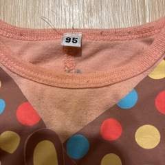 西松屋　うさぎ柄ロンT95サイズの画像