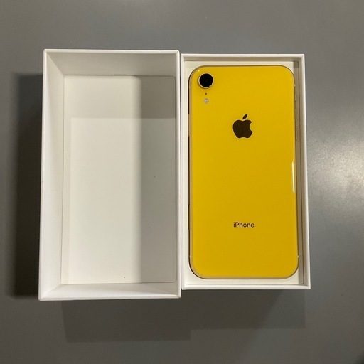 ‼️お値引きご相談承ります‼️【中古良品】iPhoneXR64GB イエローSIMフリー