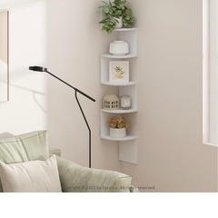 壁棚とスクリーン2点取り付け作業の画像