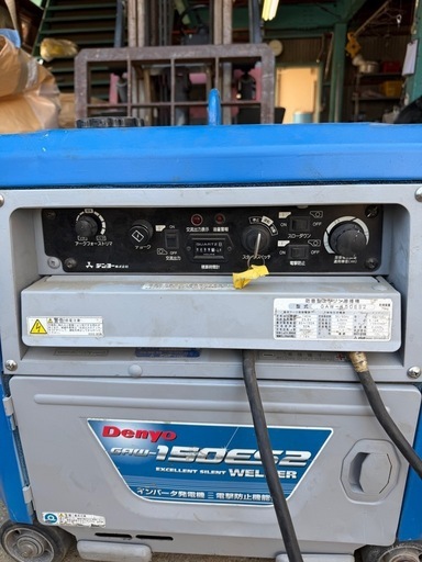Denyo GAW-150ES2 インバータ発電機 溶接機 ウエルダー