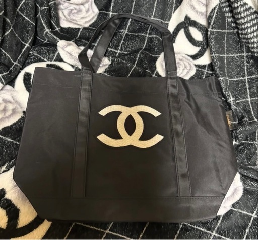 ノベルティ 非売品 CHANEL シャネル トートバッグ ブラック