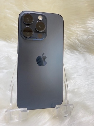 iphone 15PRO ブルーチタニウム128GB 国内版SIMフリー「美品」
