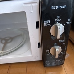 アイリスオーヤマの電子レンジ（型番：PMB-T176-5-B）の画像