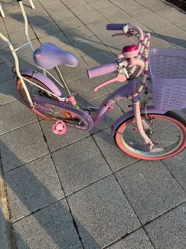 自転車　ディズニー　プリンセス　　ソフィア