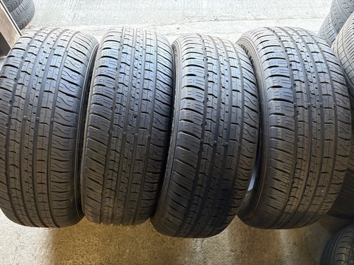 新車外し トヨタ ランクル300 DUNLOP 265/55R20 4本 ほぼ新品 夏タイヤ 極上品