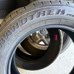 新車外し トヨタ ランクル300 DUNLOP 265/55R20 4本 ほぼ新品 夏タイヤ 極上品の画像
