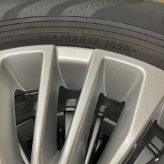 アルファード　40 新車外し　225/65R17 4本セットの画像