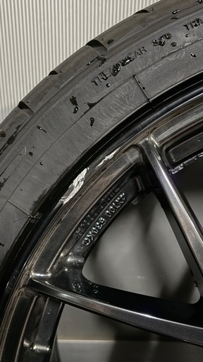 ワーク　エモーション　M8R 18インチ　タイヤセット　　