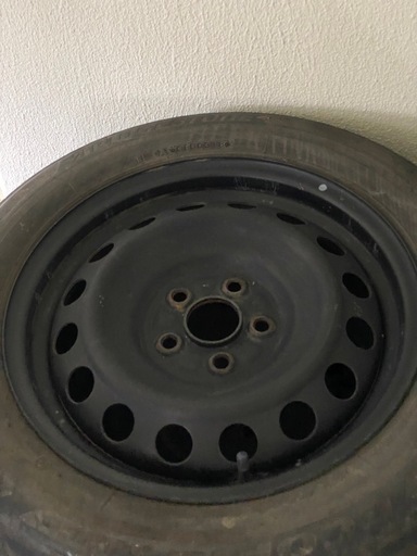 15インチ スチールホイールとカバーセット185/60r15