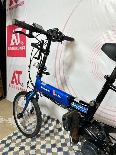No.693 パナソニックオフタイム BE-ENW076 折りたたみ電動アシスト自転車7段変速整備済み