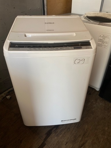 NO 838?福岡市内配送設置無料✨?BW-V80B-N 全自動洗濯機 ビート