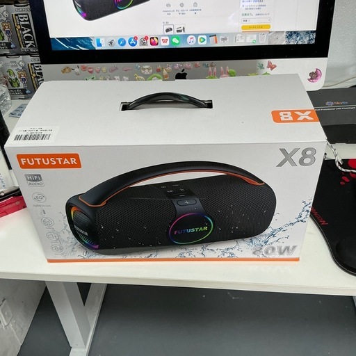 【新品】80W bluetooth スピーカー S9 ワイヤレススピーカー IPX6防水 防塵 大容量バッテリー 防水 IPX6 7.4V ブルートゥース 長時間再生 連続再生 マイク 内蔵 RGB LEDライト付き pc パソコン テレビ 携帯 車載 TWS対応 sdカード TFカード/AUX 接続 入力対応 (S9)