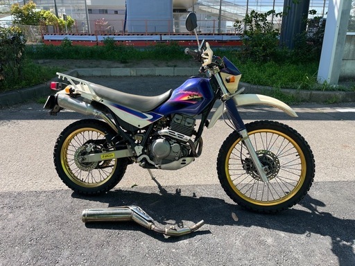 自賠責令和12年２月付き　スーパーシェルパ　KL250G　希少カラー　純正マフラーあり　愛知から