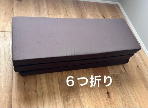 シングルマットレス➕敷きパッド➕毛布【おまけ枕とカバー】