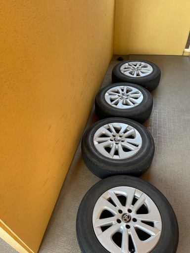 185/65r15アルミホイールとタイヤ