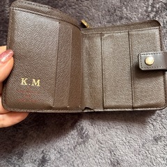 ルイヴィトン ダミエ コンパクト ジップ 二つ折り財布の画像