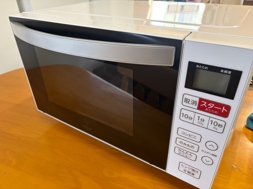 041399美品！ハイアールフラット電子レンジ2025年製