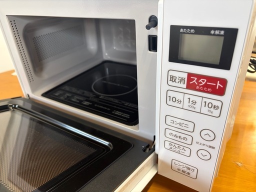041399美品！ハイアールフラット電子レンジ2025年製
