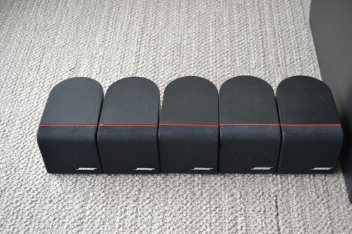bose acoustimass 6  theater speaker system　動作未確認