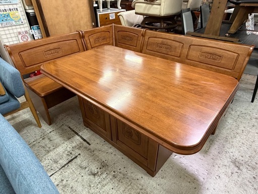 コーナーダイニングセット　中古　家具　販売　買取　江戸川区　リサイクルショップ　